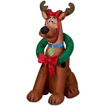 Inflável Gemmy Scooby-Doo Rena 91 cm para Natal Inflável Gemmy Scooby-Doo Rena 91 cm para Natal
