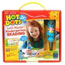 Informações educacionais Hot Dots Jr. Conjunto de leitura Let's Master Kindergarten