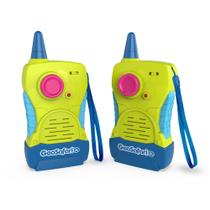 Informações educacionais sobre Walkie Talkies GeoSafari Jr. Meu primeiro