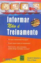Informar Não é Treinamento