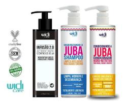 Infusão, Shampoo E Condicionador Juba Widi Care 500ml
