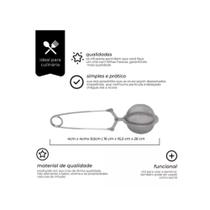 Infusor Aço Inox Para Chá Fácil De Usar Resistente Original Infusor Aço Inox Para Chá Fácil De Usar Resistente Original