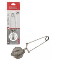 Infusor de cha articulado 15cm aço inox - hauskraft