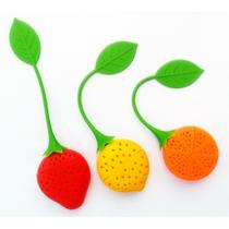 Infusor De Chá De Silicone Frutas