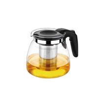 Infusor de chá de vidro com capacidade de 900 ml, seguro para micro-ondas