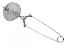 Infusor De Cha Em Inox Pinça Peneira Dupla Mimo Style