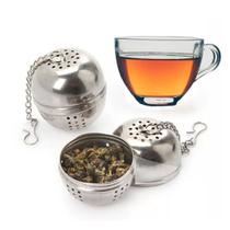 Infusor de chá inox coador peneira ervas difusor - Clink