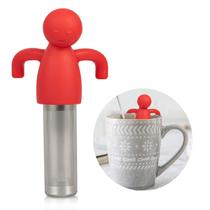 Infusor de chá Leden Cute Tea Stainer em aço inoxidável com tampa Infusor de chá Leden Cute Tea Stainer em aço inoxidável com tampa