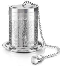 Infusor de Chá Teabloom em Aço Inoxidável, Grande, Design Geométrico Infusor de Chá Teabloom em Aço Inoxidável, Grande, Design Geométrico