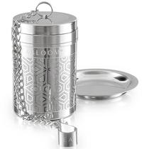 Infusor de Chá Teabloom em Aço Inoxidável, Pequeno, Design Geométrico Infusor de Chá Teabloom em Aço Inoxidável, Pequeno, Design Geométrico