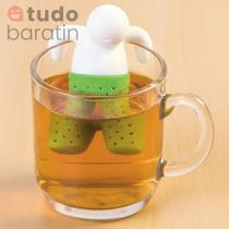 Infusor De Silicone De Boneco Para Filtro De Chá Especiarias e Folhas