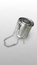 Infusor Especiarias Chá Caldo Inox C/ Corrente 0.3L