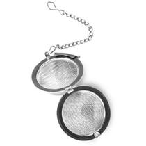 Infusor Inox Para Chá Mini Peneira Coador Ervas Individual