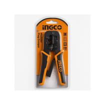 Ingco alicate compressão de terminal pj11/rj45/4p/6p/8p