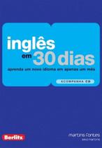 Inglês em 30 dias (+Cd de áudio) - MARTINS - MARTINS FONTES