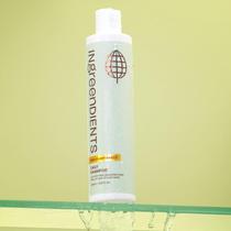 Ingredientes de shampoo não tóxicos veganos com vinagre de maçã