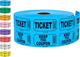 Ingressos para Rifa Tacticai Azul 1000 Dupla Bobina Ingressos para Rifa Tacticai Azul 1000 Dupla Bobina