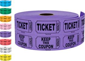 Ingressos para Sorteio Tacticai 1000 Dupla Bobina Roxo Ingressos para Sorteio Tacticai 1000 Dupla Bobina Roxo