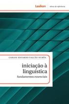 Iniciação à linguistica