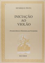 Iniciacao ao violao: principios basicos e elementa - RICORDI - CN DISTRIBUIDORA REPRESENTACAO MUSICAL