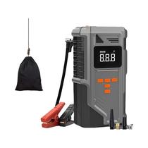 Iniciador De Carro 12V E Inflador De Ar 10.2 Bar, Enchimento Rápido, Funcionamento Em Baixa