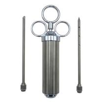 Injetor de marinada para churrasco de aço inoxidável Grill Mark 60ml
