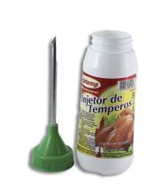 Injetor de temperos com agulha em alumínio Injetemp