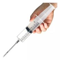 Injetor de temperos seringa P/Tempero Injetor 60 Ml Cozinha Churrasco Frango - facile