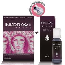 Inkdraw Stencil + Inkdraw Paper - Kit Completo - InkDraw Stencils