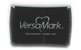 Inkpad Tsukineko VM000001 VersaMark Pigment Clear em tamanho real Inkpad Tsukineko VM000001 VersaMark Pigment Clear em tamanho real