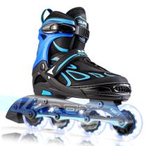 Inline Skates 2PM SPORTS Vinal para homens e mulheres - Azure