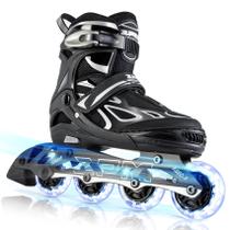 Inline Skates 2PM SPORTS Vinal Silver XL para homens e mulheres Inline Skates 2PM SPORTS Vinal Silver XL para homens e mulheres
