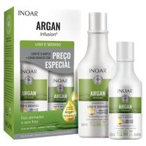 Inoar Argan Infusion Liso e Sedoso Shampoo 500ml e Condicionador 250ml Inoar Argan Infusion Liso e Sedoso Shampoo 500ml e Condicionador 250ml