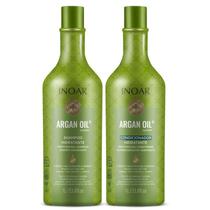 Inoar Argan Oil System - Kit Shampoo e Condicionador Litro Inoar Argan Oil System - Kit Shampoo e Condicionador Litro