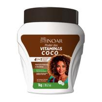Inoar creme tratamento 1kg coco Inoar creme tratamento 1kg coco