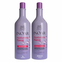 Inoar Hyaluronic Force Kit - Shampoo 1l + Condicionador 800ml