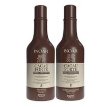 Inoar Kit Cacau Forte Shampoo e Condicionador 500ml Inoar Kit Cacau Forte Shampoo e Condicionador 500ml