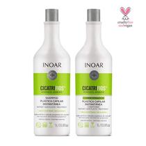 Inoar Kit CicatriFios Shampoo 1L + Condicionador 1L