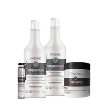 Inoar Kit Força & Brilho Hidratante 4 Produtos Inoar Kit Força & Brilho Hidratante 4 Produtos