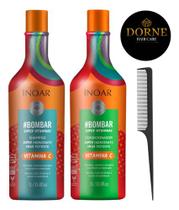 Inoar Kit Hidratação Shampoo & Condicionador Bombar - 1 L Inoar Kit Hidratação Shampoo & Condicionador Bombar - 1 L