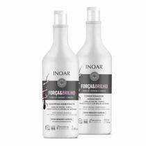 Inoar kit sh 1l + cond 800ml forca e brilho