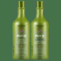 Inoar Kit Shampoo e Condicionador Argan Oil Hidratante 1000 Ml
