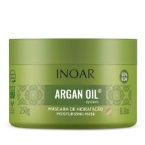 Inoar Máscara Hidratação Intensiva Óleo de Argan e Jojoba Vegano Sem Sal 250g