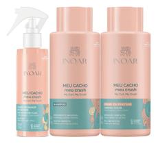Inoar Meu Cacho Meu Crush Shampoo + Creme De Pentear +fluido Inoar Meu Cacho Meu Crush Shampoo + Creme De Pentear +fluido