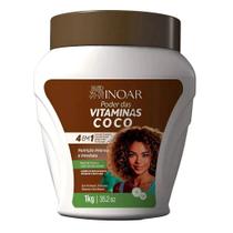 Inoar Poder Das Vitaminas Creme de Tratamento 1kg - HIdratante nutritivo Inoar Poder Das Vitaminas Creme de Tratamento 1kg - HIdratante nutritivo