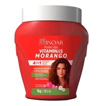 Inoar Poder Das Vitaminas Creme de Tratamento 1kg - HIdratante nutritivo Inoar Poder Das Vitaminas Creme de Tratamento 1kg - HIdratante nutritivo