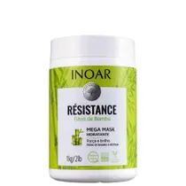 Inoar Résistance Fibra De Bambu Máscara Capilar - 1Kg