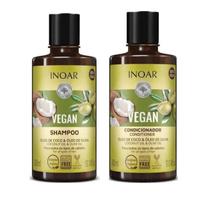 Inoar Vegan - Kit Shampoo e Condicionador 300ml