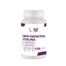 Inositol Colina 120 cápsulas Foco Mental Equilíbrio Hormonal