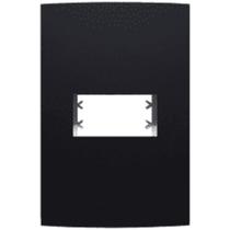 Inova Class Placa 4x2 1 Seção Preto Ebano Fosco - ALUMBRA Inova Class Placa 4x2 1 Seção Preto Ebano Fosco - ALUMBRA